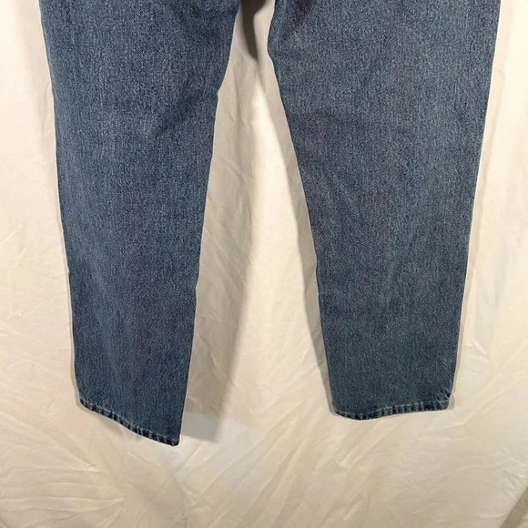 Wrangler Blues Jeans Men's 32 x 30 Medium Wash 5 Pockets 100% Cotton Work - Picture 8 of 9